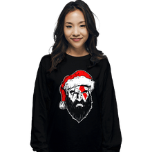 Load image into Gallery viewer, Secret_Shirts Long Sleeve Shirts, Unisex / Small / Black God Of Christmas
