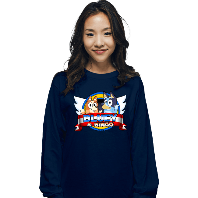 Daily_Deal_Shirts Long Sleeve Shirts, Unisex / Small / Navy Heeler Adv.