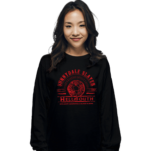 Secret_Shirts Long Sleeve Shirts, Unisex / Small / Black Sunnydale Slayer