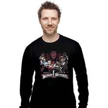 Load image into Gallery viewer, Shirts Long Sleeve Shirts, Unisex / Small / Black Mighty Morbid Horror Rangers
