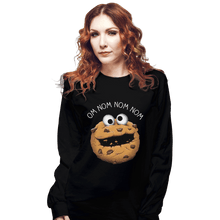 Load image into Gallery viewer, Shirts Long Sleeve Shirts, Unisex / Small / Black Monster Cookie
