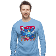 Load image into Gallery viewer, Daily_Deal_Shirts Long Sleeve Shirts, Unisex / Small / Powder Blue Mega Nostalgia
