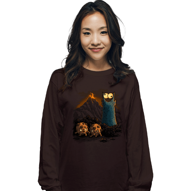 Secret_Shirts Long Sleeve Shirts, Unisex / Small / Dark Chocolate Lord of the Cookies