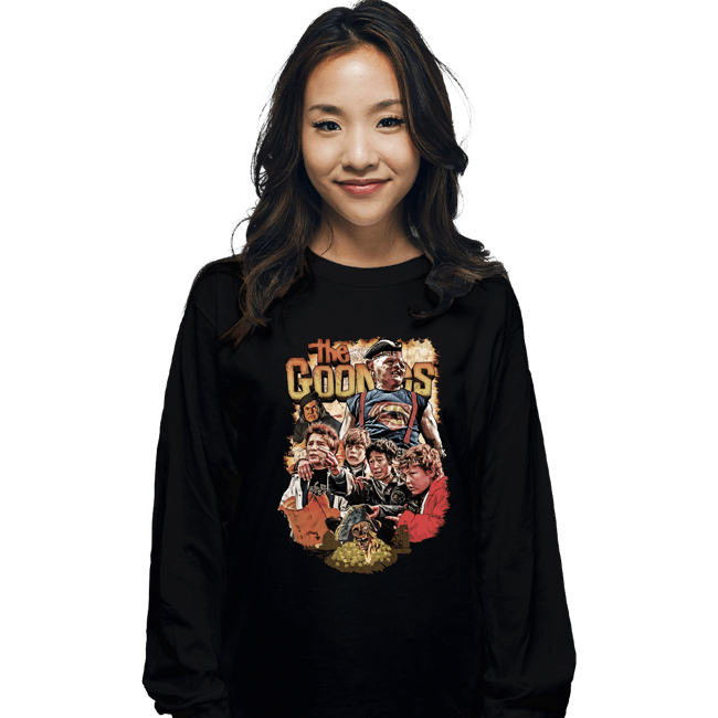 Secret_Shirts Long Sleeve Shirts, Unisex / Small / Black Goonies!