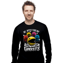 Load image into Gallery viewer, Daily_Deal_Shirts Long Sleeve Shirts, Unisex / Small / Black Me Myself And My Ghosts
