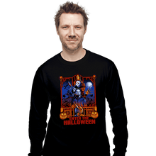 Load image into Gallery viewer, Daily_Deal_Shirts Long Sleeve Shirts, Unisex / Small / Black Enter The Halloween

