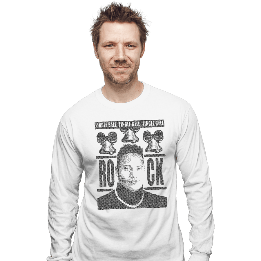 Shirts Long Sleeve Shirts, Unisex / Small / White Jingle Bell Rock