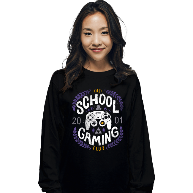 Shirts Long Sleeve Shirts, Unisex / Small / Black Gamecube Gaming Club