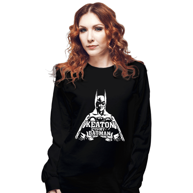 Daily_Deal_Shirts Long Sleeve Shirts, Unisex / Small / Black Keaton