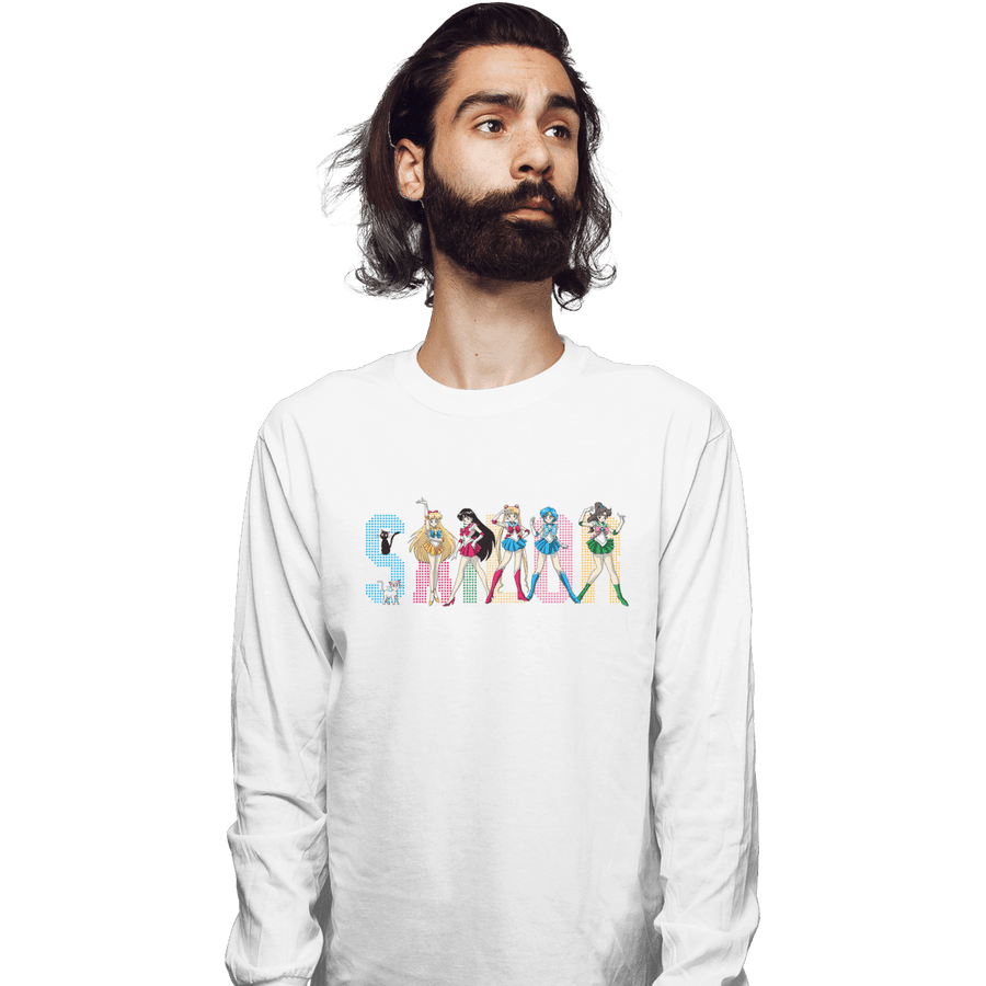 Shirts Long Sleeve Shirts, Unisex / Small / White Sailor Spice Girls