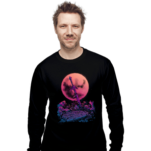 Secret_Shirts Long Sleeve Shirts, Unisex / Small / Black A Hero Never Dies