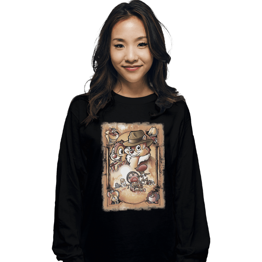 Shirts Long Sleeve Shirts, Unisex / Small / Black Last Adventure