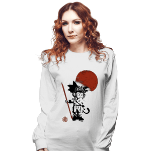 Shirts Long Sleeve Shirts, Unisex / Small / White Searching For The Dragon