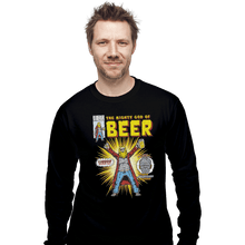 Load image into Gallery viewer, Shirts Long Sleeve Shirts, Unisex / Small / Black God Of Beer
