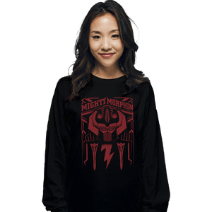 Shirts Long Sleeve Shirts, Unisex / Small / Black Megazord