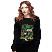Load image into Gallery viewer, Shirts Long Sleeve Shirts, Unisex / Small / Black King&#39;s Ale
