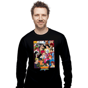 Secret_Shirts Long Sleeve Shirts, Unisex / Small / Black Clash of Demon World