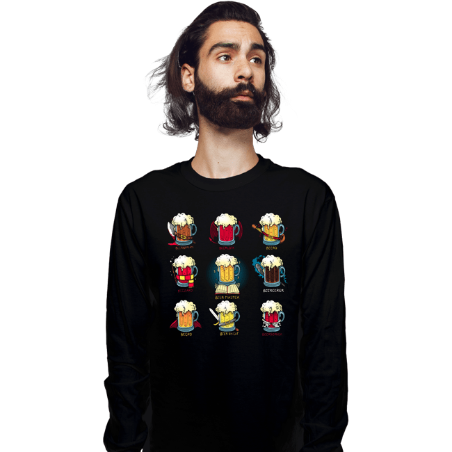 Shirts Long Sleeve Shirts, Unisex / Small / Black Beer Role Play