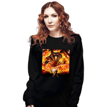 Load image into Gallery viewer, Shirts Long Sleeve Shirts, Unisex / Small / Black Van Gogh Never Passed
