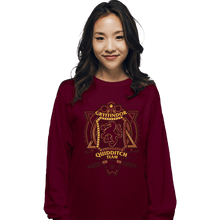 Load image into Gallery viewer, Shirts Long Sleeve Shirts, Unisex / Small / Maroon Quidditch Team
