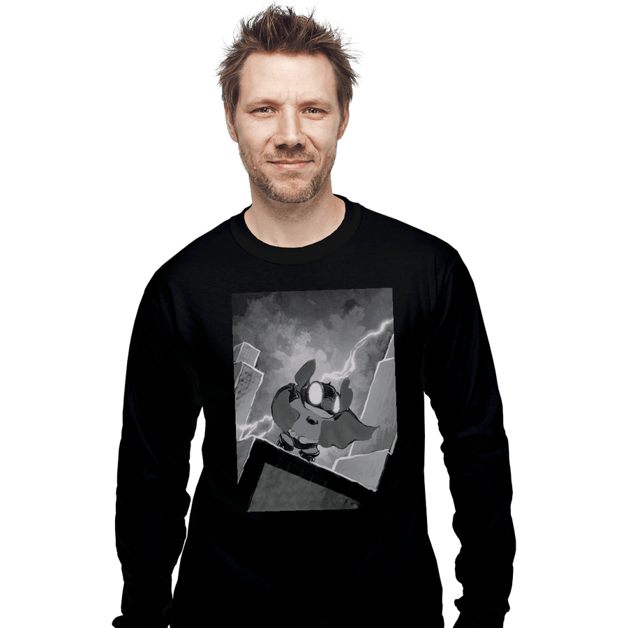 Shirts Long Sleeve Shirts, Unisex / Small / Black The Cute Knight