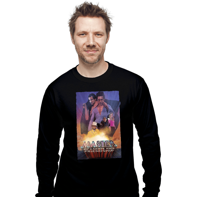 Secret_Shirts Long Sleeve Shirts, Unisex / Small / Black Karate And Friendship