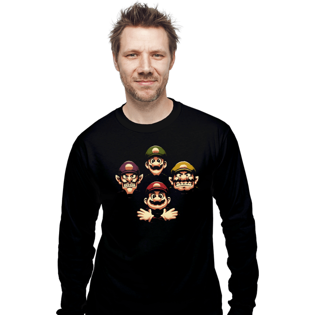 Daily_Deal_Shirts Long Sleeve Shirts, Unisex / Small / Black Brohemian Rhapsody