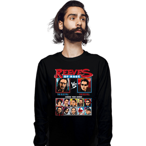 Secret_Shirts Long Sleeve Shirts, Unisex / Small / Black Rage Matrix