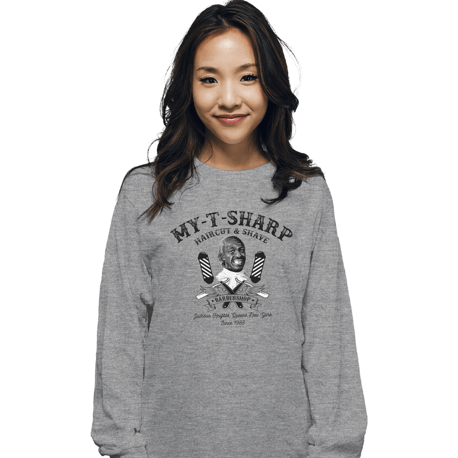 Secret_Shirts Long Sleeve Shirts, Unisex / Small / Sports Grey My-T-Sharp