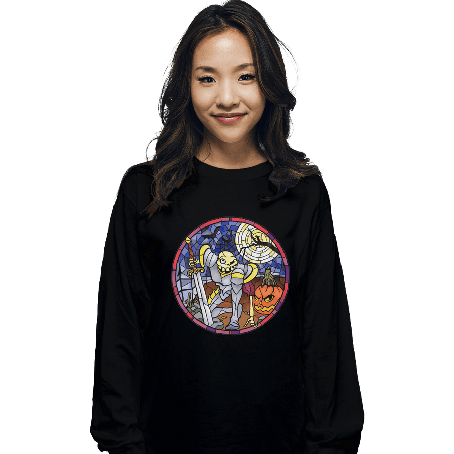 Shirts Long Sleeve Shirts, Unisex / Small / Black Medievil