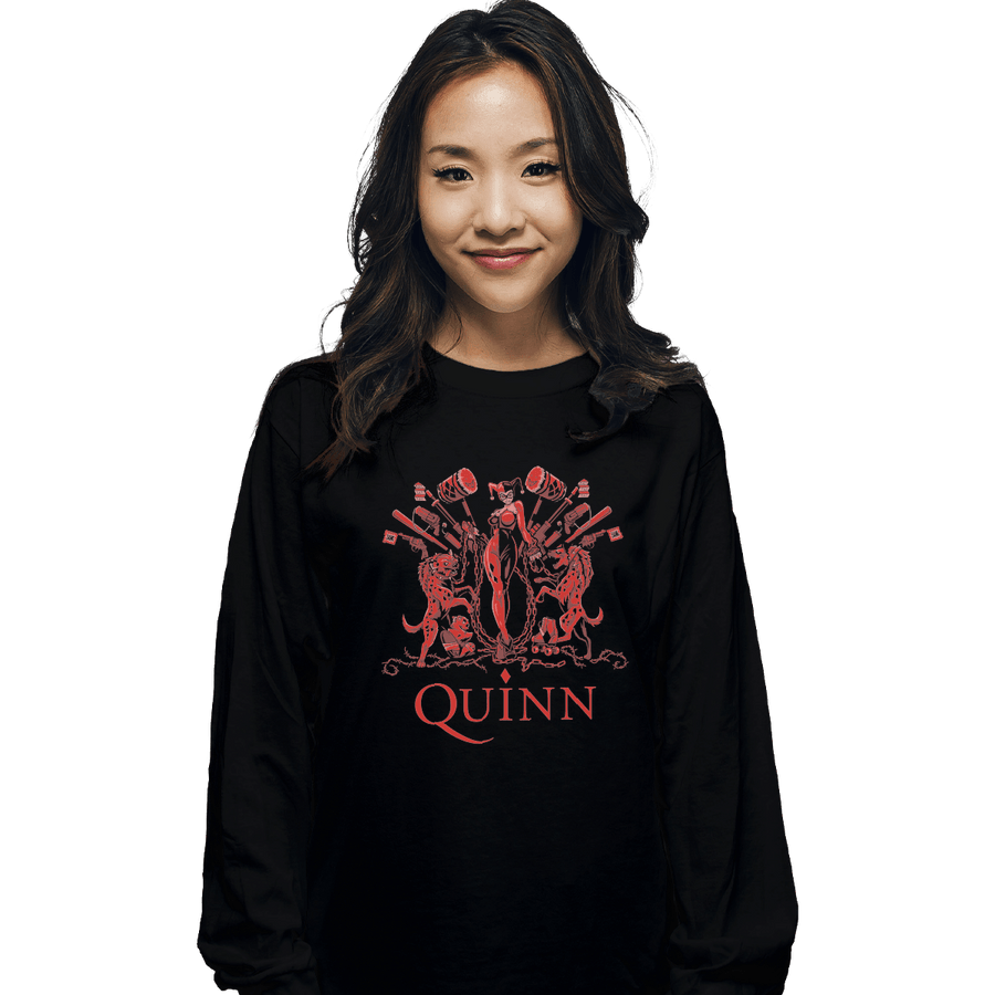 Shirts Long Sleeve Shirts, Unisex / Small / Black Diamond Queen