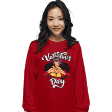 Load image into Gallery viewer, Secret_Shirts Long Sleeve Shirts, Unisex / Small / Red Faye Valentine&#39;s Day
