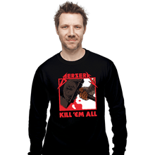 Load image into Gallery viewer, Secret_Shirts Long Sleeve Shirts, Unisex / Small / Black Berserk Metal Sale
