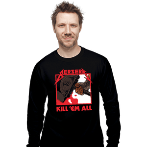 Secret_Shirts Long Sleeve Shirts, Unisex / Small / Black Berserk Metal Sale