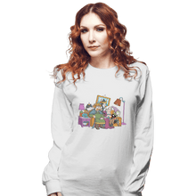 Load image into Gallery viewer, Shirts Long Sleeve Shirts, Unisex / Small / White Disencouchment
