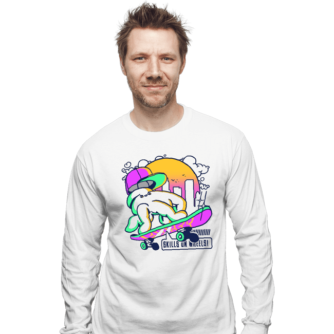 Shirts Long Sleeve Shirts, Unisex / Small / White Fingerboard
