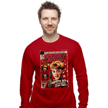 Load image into Gallery viewer, Daily_Deal_Shirts Long Sleeve Shirts, Unisex / Small / Red Holiday Stories
