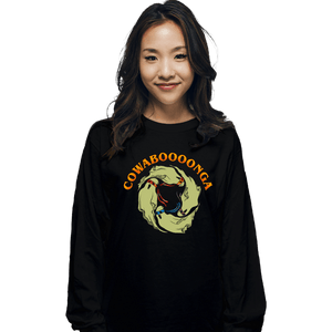 Daily_Deal_Shirts Long Sleeve Shirts, Unisex / Small / Black Cowaboooonga