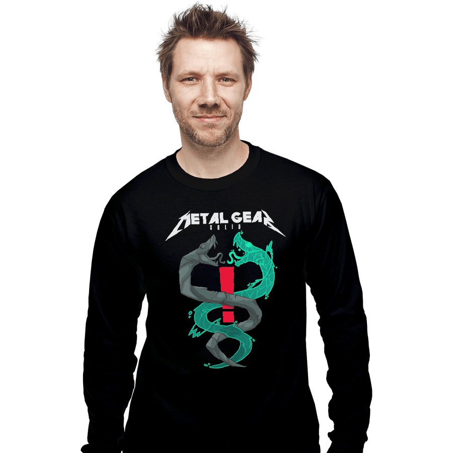 Shirts Long Sleeve Shirts, Unisex / Small / Black The Twin Snakes