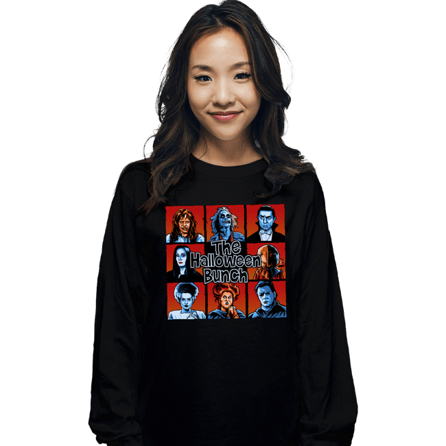 Daily_Deal_Shirts Long Sleeve Shirts, Unisex / Small / Black Halloween Bunch