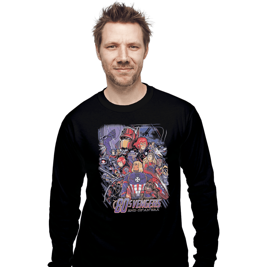 Shirts Long Sleeve Shirts, Unisex / Small / Black End Of An Era