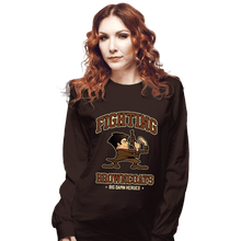Load image into Gallery viewer, Daily_Deal_Shirts Long Sleeve Shirts, Unisex / Small / Dark Chocolate Fighting Browncoats
