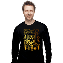 Load image into Gallery viewer, Daily_Deal_Shirts Long Sleeve Shirts, Unisex / Small / Black Waker Of Time

