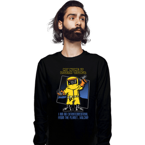 Secret_Shirts Long Sleeve Shirts, Unisex / Small / Black Vader From Vulcan