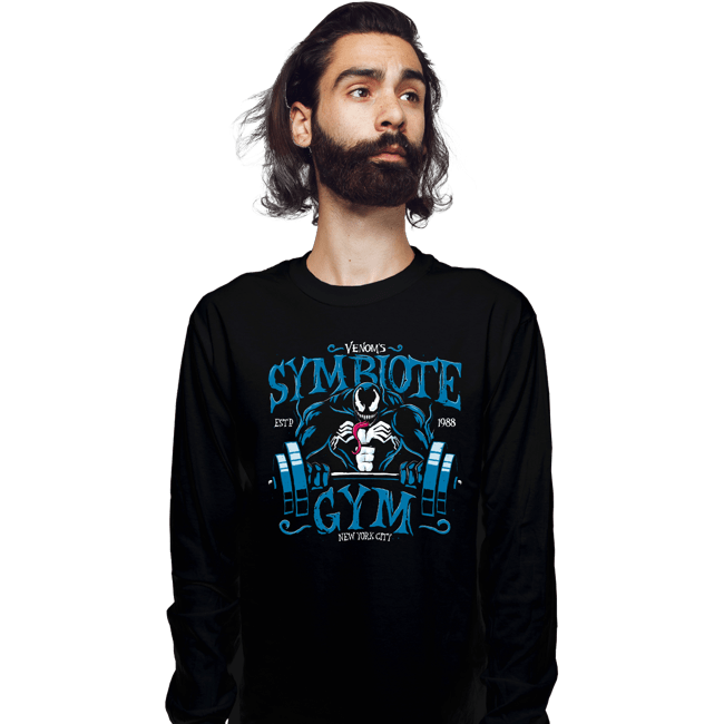 Daily_Deal_Shirts Long Sleeve Shirts, Unisex / Small / Black Venom's Gym