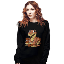 Load image into Gallery viewer, Shirts Long Sleeve Shirts, Unisex / Small / Black Littlefoot Land
