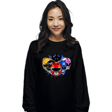 Load image into Gallery viewer, Shirts Long Sleeve Shirts, Unisex / Small / Black Morphin&#39; Time
