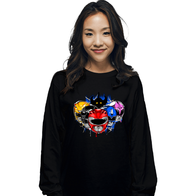 Shirts Long Sleeve Shirts, Unisex / Small / Black Morphin' Time