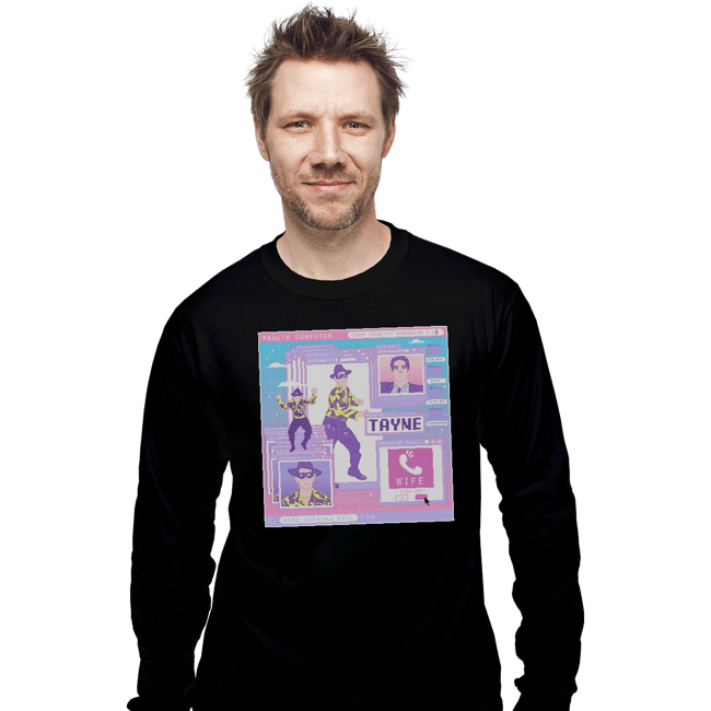 Daily_Deal_Shirts Long Sleeve Shirts, Unisex / Small / Black Tayne