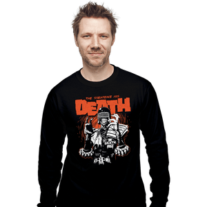 Daily_Deal_Shirts Long Sleeve Shirts, Unisex / Small / Black Death Sentence
